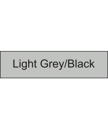 Name Plate Engraving Blanks - 2 x 10 (5-Pack) Lt Gray 2 x 10 Lt Gray / Black