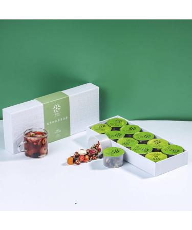 Chrysanthemum Cassia Seed Tea Wolfberry Fetal Chrysanthemum Honeysuckle Osmanthus Osmanthus Health Small Pot Tea - Buy Online on SooperMarket.com