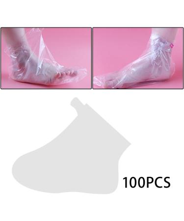 MagiDeal 100pcs Moisture Socks | Comfortable Thicker Foot Protectors for SPA & Home Use - International Shipping Available - Buy Online on SooperMarket.com