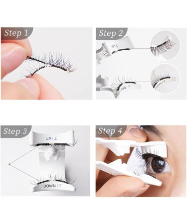 Elaracraft Magnetic Eyelashes Glowze Magnetic Eyelashes Double Sided Magnetic Eyelashes Elaracraft Magnetic Lashes Magnetic Eyelashes with Applicator(B01) - Buy Online on SooperMarket.com
