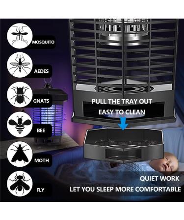 Electric Bug Zapper Mosquito Killer IPX4 Waterproof Insect Killer 3200V Insect Fly Trap Bug Killer Fly Zapper for Indoor Outdoor Backyard Patio Home - Buy Online on SooperMarket.com