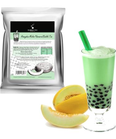 Honeydew Melon Bubble Tea Kit with Mango and Blueberry Pobbles - Gift Set (30 Servings) - Buy Online on SooperMarket.com