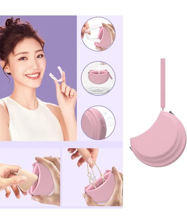 Oueyfer Silicone Retainer Case with Lanyard - Thin Orthodontic Holder for Kids Women & Men - Durable Dental Storage Box - Buy Online on SooperMarket.com
