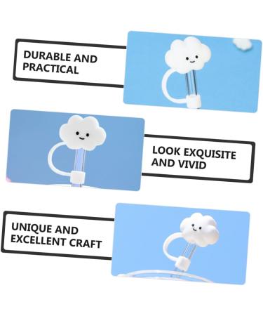 ABOOFAN 20 pcs Decor Supply Cover Shaped End Reusable Birthday Cap Protectors Supplies Cute Tip Tumbler Cloud for Shape Cartoon Caps Anti- Toppers Protector Baby Proof Plugs White 5pcsx4pcs 3X2X1.2CMx4pcs - Buy Online on SooperMarket.com