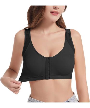 Angxiwan Women's Seamless Bralettes - Comfort Fit Bustier Backproof Sportswear Strong Hold Black 3XL - Buy Online on SooperMarket.com