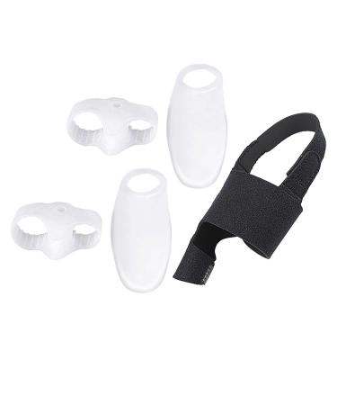 Corrector For Women & Men Toe Separator Orthopedic Corrector 5 Pack Set Big Toe Straightener Non Surgical Hallux Valgus Correction Big Toe Separator Electric Remover for Feet (A One Size) One Size A