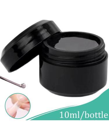 Solid Nail Gel Glue 10ml Press on Nail Glue for Soft Gel Nail Tips Clear DIY Nail Glue Gel for Home Nail Glue for Acrylic Nails Fake Nails 1pc - Buy Online on SooperMarket.com