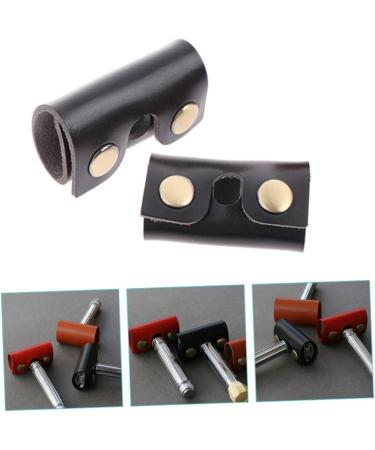 Buy Hemoton Leather Sheath Razor for Men | Portable Shaving Tool | High-Quality Facial Razor & Blades - 1 Piece Black - Buy Online on SooperMarket.com