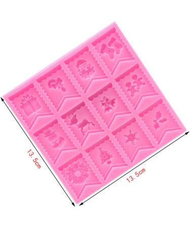Cabilock 3pcs Silicone Molds DIY Baking Molds Xmas Fondant Christmas Mold Silicone Bunting Fondant Mold Fudge - Buy Online on SooperMarket.com