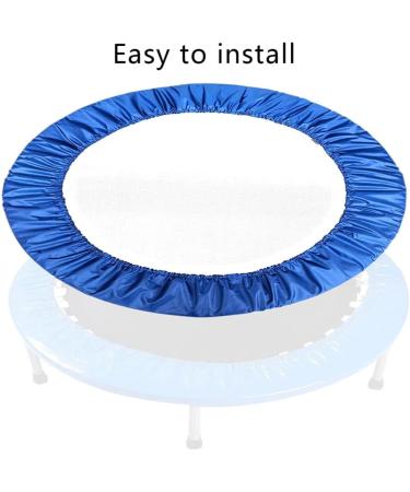 Eaarliyam 54 Inch Round Trampoline Spring Cover Pad - Blue Mini Fitness Skirt Replacement - Buy Online on SooperMarket.com
