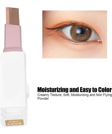 Eyeshadow Stick No Stickiness Creamy Texture Eyeshadow Button Design for Daily for Party(Clear sweet tea (earth color)) - Buy Online on SooperMarket.com