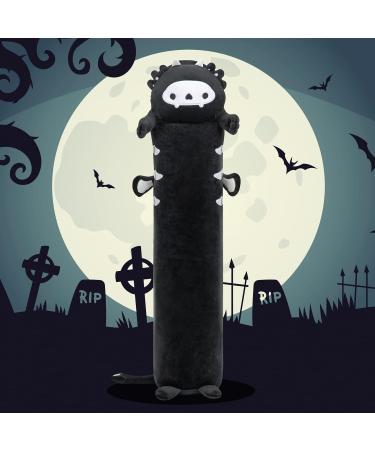 Mewaii 44in Skeleton Axolotl Plush Pillow Halloween Black 44inch Stuffed Animal Squishy Toy for Kids - Buy Online on SooperMarket.com