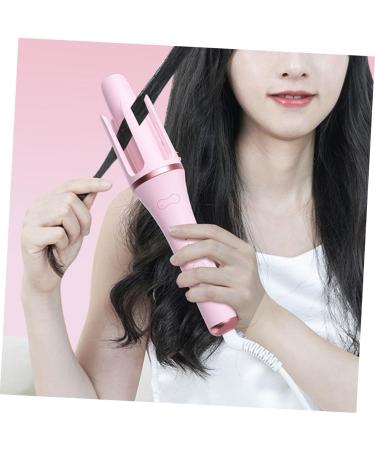 FOYTOKI Fully Automatic Hair Curling Iron Hair Rollers Hair Curler Nylon Pink - Buy Online on SooperMarket.com