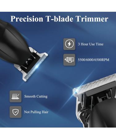 Professional Hair Clippers & Trimmer Kit for Men | Cordless Beard Trimmers & Foil Shaver Set Grooming & Hair Cutting Accessories - Buy Online on SooperMarket.com
