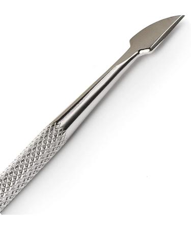 Wishbeauty Stainless Steel Dual Tool Cuticle Pusher - Manicure Pedicure Nail Cleaner - Buy Online on SooperMarket.com