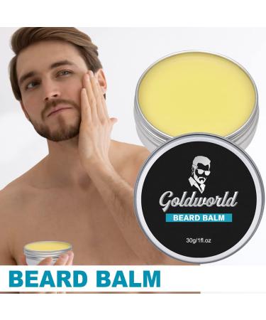 Men's Beard Growth Grooming Kit with Derma Roller - Ideal Birthday & Christmas Gift Set for Him with Beard Oil, Wash, Balm, Comb, and Brush - Buy Online on SooperMarket.com