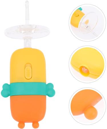 FOMIYES LED Ear Wax Removal Tool with Light | Ear Pick & Earwax Cleaner Set for Toddlers | Orange Earbuds Included - Buy Online on SooperMarket.com