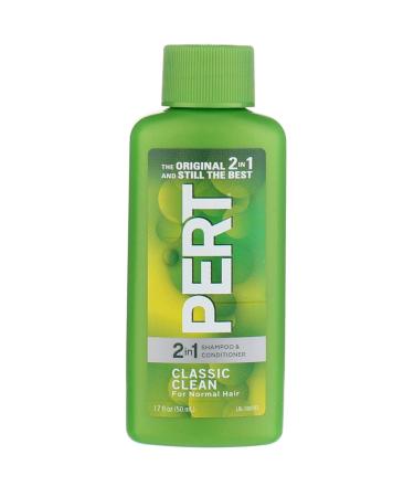 Pert Happy Medium 2 in 1 Shampoo Plus Conditioner 1.7 Fl Oz