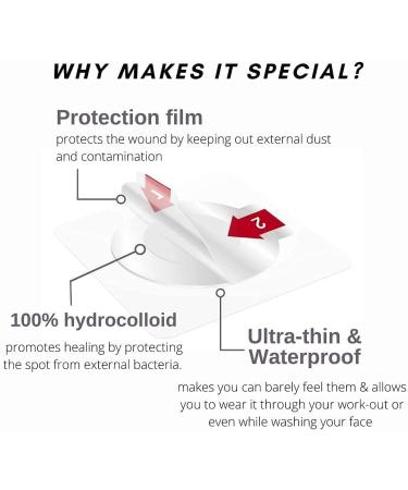 Hydrocolloid Pimple Patch 60ea - Acne Spot Blemish Catch Me Patch - 60Pcs - Buy Online on SooperMarket.com