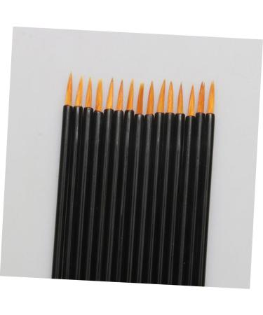 MUSISALY 100pcs Cosmetics Brush Fine Eyeliner Brush Small Eyeliner Brush Lip Makeup Brushes Orange - Buy Online on SooperMarket.com