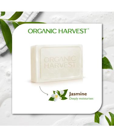 Luxurious Jasmine Bathing Bar - 100% Organic Sulphate & Paraben-Free | Gentle Cleansing Soap for Relaxing Showers | 125gm - Buy Online on SooperMarket.com