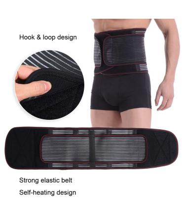 Heating Warm Waist Belt - XL Lumbar Massage & Support for Healthcare Relief - Buy Online on SooperMarket.com
