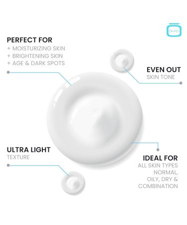 OMIC 10% Tranexamic Acid Cream | Skin Brightening & Dark Spot Reducer | Moisturizer with Coconut Oil & Vitamin E 1 fl oz / 30ml - Buy Online on SooperMarket.com