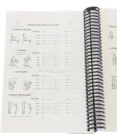 Weightlifting Gym Buddy Journal by Habit Nest: 12-Week Trainer & Progress Tracker | Fitness Planner with 65 Guided Workouts - Buy Online on SooperMarket.com