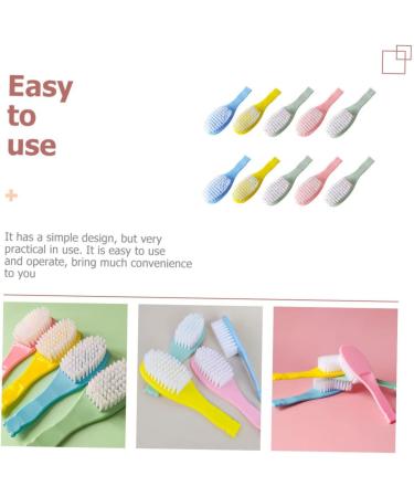 Healvian Small Hair Brush Scalp Comb Set - Infant Comfortable Baby Brush and Massager for Dandruff Cleaning - Pack of 20 Pcs in Assorted Colors - Household Infant Accessory - Buy Online on SooperMarket.com