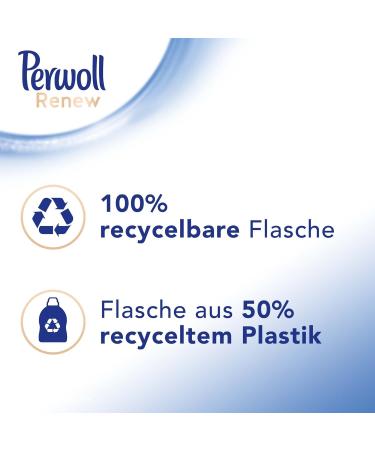 Perwoll Renew White Liquid Detergent - 25 Washes Strengthens Fibers & Enhances Color for White Laundry - Buy Online on SooperMarket.com