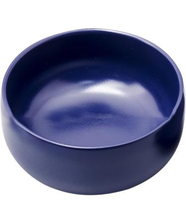 Beard Soap Cream Bowl Stainless Steel Shaving Soap Bowl with Lid Washable Multi Functional Trimming Foaming Soap Bowl Blue for Men Easy to Lather Wet Shave - Buy Online on SooperMarket.com