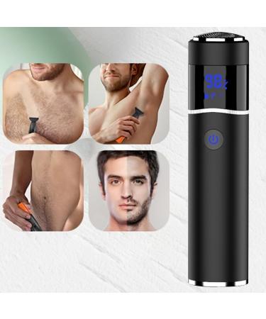 Removable Electric Men's Razor - Portable Rechargeable Wet/Dry Shaver for Grooming & Beard Styling - Buy Online on SooperMarket.com