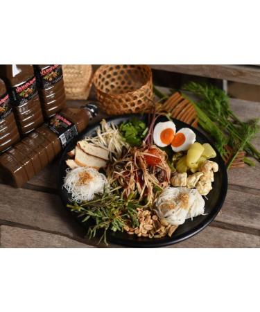 Tummour Thai Fermented Fish Sauce Nam Pla Ra Pla Dak Asian Thai Lao Food Papaya Salad Plara     Ships from USA 500ml bottle Choose your Quantity (500ml  3) 16.9 Fl Oz (Pack of 3) 3.0 - Buy Online on SooperMarket.com