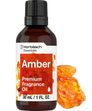 Premium Grade Amber Fragrance Oil | 1 fl oz (30ml) | for Diffusers  Candle and Soap Making  DIY Projects & More | by Horbaach