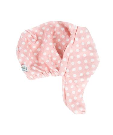 The Vintage Cosmetic Company Clutch Bag Vintage Inspired Pink Floral Satin Soft Fabric Make-up Fashion Accessory Pink Polka Dot