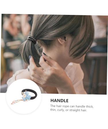 minkissy 1pc Hair Rope Ponytail Holders Hair Elastics Lady Ponytail Holder Qipao Hair Accessories Hair Scrunchies Hanfu Hair Jewelry Hanfu Hair Tie Folk-custom Hair Ring Copper Etc. Miss - Buy Online on SooperMarket.com