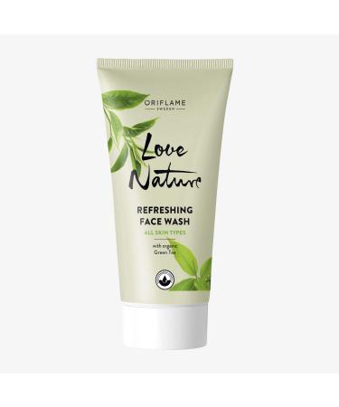 Oriflame Love Nature Refreshing Face Wash with Organic Green Tea 50ML
