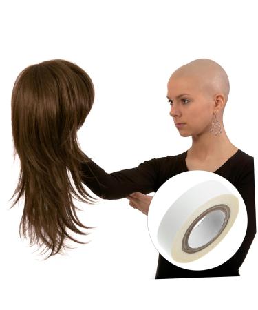 Gogogmee 1 Roll Wig Film Ultra Hold Lace Tape for Wigs Hair Wig Tape Hair Tape Double Sided Lace Front Tape Hair Tape for Wigs Wig Tape Double Sided Scalp Tape for Wigs White Tissue 4.70X4.70X1.30CM White - Buy Online on SooperMarket.com