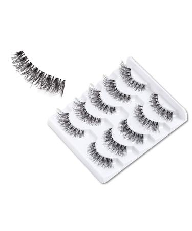 3D False Eyelashes - Handmade Natural Look Fluffy Strip Lashes Multipack (HS17-7) - Buy Online on SooperMarket.com