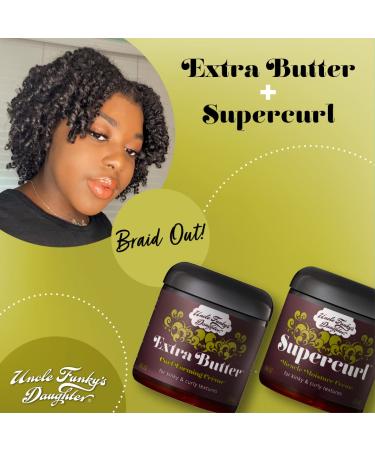 Uncle Funky's Daughter SuperCurl Miracle Moisture Creme 8 Fl Oz - Hydrating Curl Cream - Buy Online on SooperMarket.com