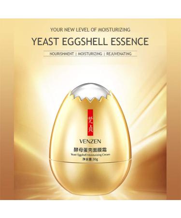 VENZEN Cream Yeast Eggshell - Anti-Aging Natural Soft Skin Essence | 30g - International Shipping Available - Buy Online on SooperMarket.com