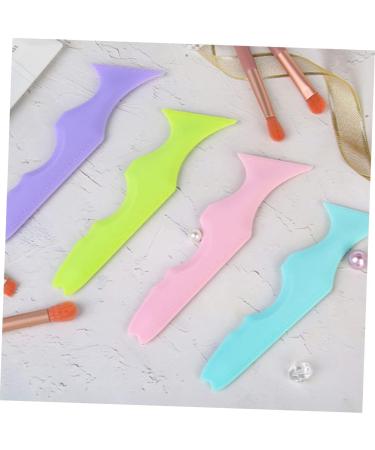 NOLITOY 2pcs Silicone Beauty Ruler Eyeliner Eyebrow Guide Stencils Eyebrow Stencils Aid Blindfold Make up - Buy Online on SooperMarket.com