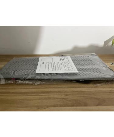 Heat-Resistant Mat Bag & Gloves for Hair Styling | 28.5cm x 14cm | Ideal for Curls & Smoothing Tools - Gray - Buy Online on SooperMarket.com