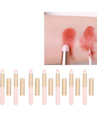 Lip Brushes Set for Precise Application 8 in 1 Portable Round Head Lip Smudge Brush Loose Powder Brush for Makeup Artists and Beauty Enthusiasts - Buy Online on SooperMarket.com