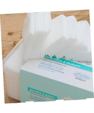 FOMIYES 3000 Pcs Makeup Remover & Nail Polish Pads Ultra-Thin Cotton Pads for Effortless Makeup Removal | Boxed Set Available - Buy Online on SooperMarket.com