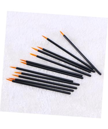 Angoily 100pcs Eyeliner Brush Applicator Disposable Makeup Hard Head Makeup Stick medium As Shown - Buy Online on SooperMarket.com