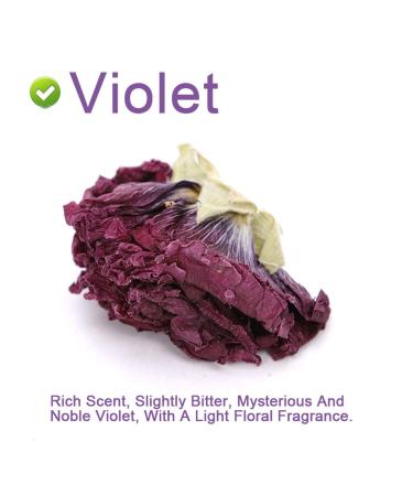 Dried Violets 35g - Sweet Violet Tea and Edible Flowers for Natural Food Coloring - Buy Online on SooperMarket.com