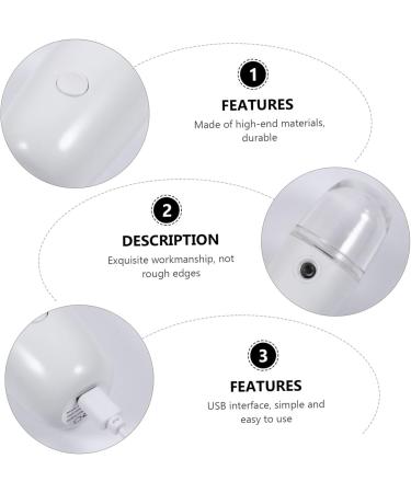 Housoutil 2 Sets Spray Hydrating Apparatus Portable Face Sprayer Mini Facial Carburetor 11.2x4.2cmx2pcs - Buy Online on SooperMarket.com