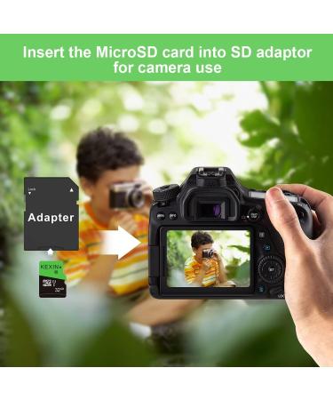 KEXIN 3 Pack 32GB Micro SD Card Memory Cards Class 10 High Speed UHS-I, 3 x 32GB MicroSDHC UHS-I Memory Cards - Buy Online on SooperMarket.com