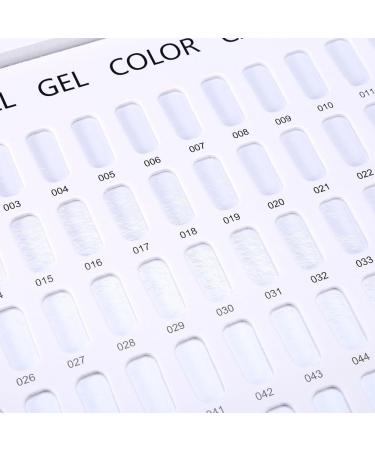 120 Colors Nail Art Display Set | Nail Tips Memory Tools & Gel Polish Color Card Panels for Salons - Buy Online on SooperMarket.com